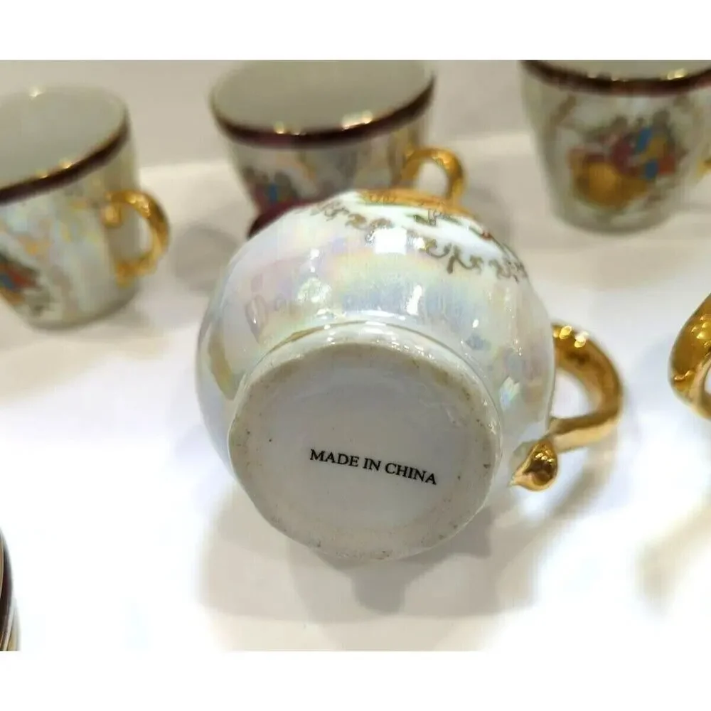 Unknown china lustreware